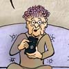 Altenpflege Karikatur