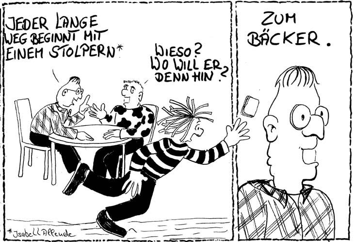 Auf dem Weg_Comicstrip