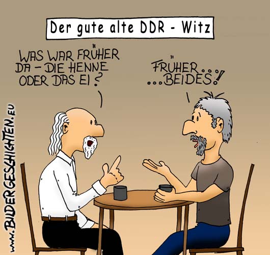 DDR Witz Cartoon