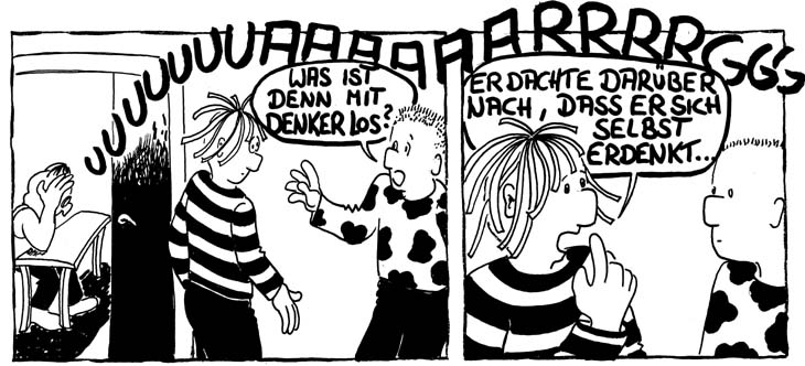 Denken Cartoon