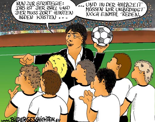 Nationalmannschaft Cartoon