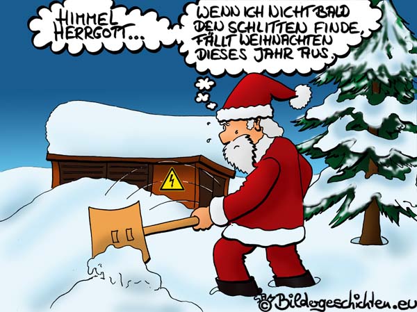Weihnacht  Cartoon
